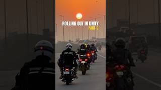🏍️☀️GUERRILLA 450 group ride, early morning ride to JIM CORBETT #shorts #automobile #shortsfeed