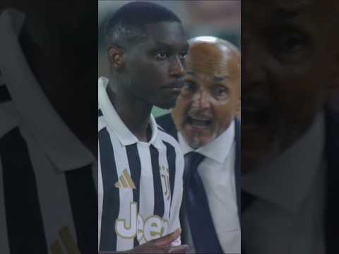 Video Spalletti and Kolo Muani