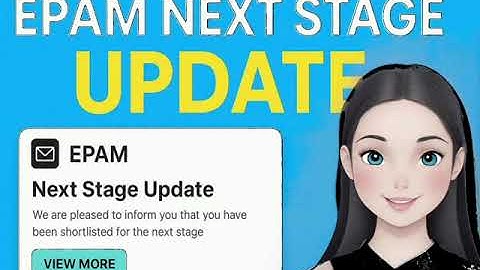 EPAM Next Stage Update Mail! 📩 || Who got it too? 👀