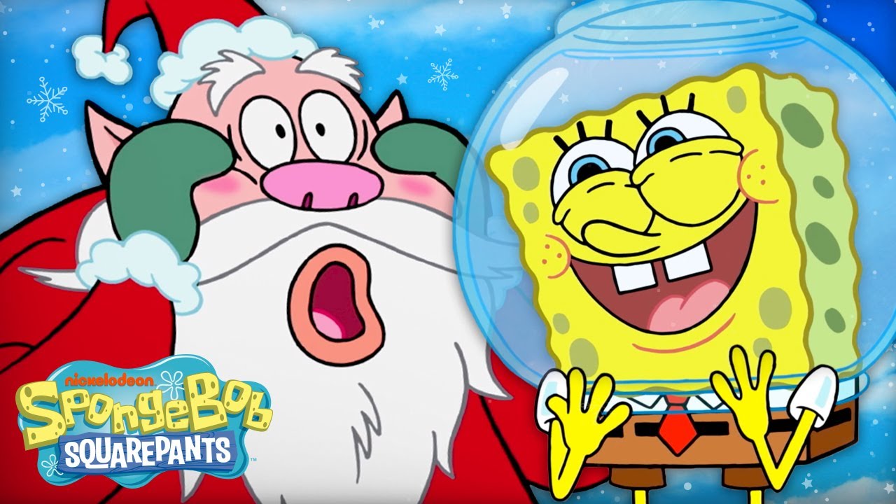 Every Time Santa Claus Visited Bikini Bottom  | SpongeBob ...