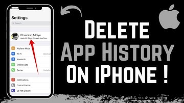 How To Delete All App History On iPhone !