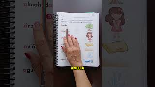 Actividad de lectoescritura: une palabras con A y su imagen. #lectoescritura #aprendizajeinfantil