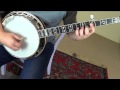 Js bach allemande from violin partita no2 bwv 1004 lightworks banjo
