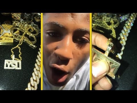NBA YoungBoy Flexing Over $500K In Jewelry 