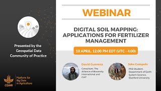 Webinar - Digital soil mapping: Applications for fertilizer management screenshot 5