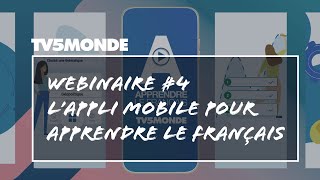 Webinar #4 - The "Learning French with TV5MONDE" application screenshot 2