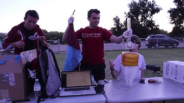 Stanford students set high-altitude balloon record
