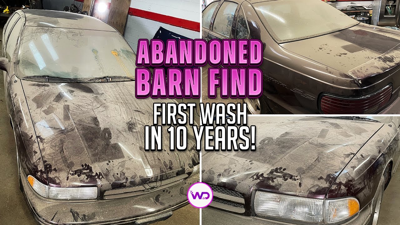ЗАБРОШЕННЫЙ БАРН НАЙДИТЕ первую за 10 лет мыть Impala SS! Удовлетворительная реставрация деталей