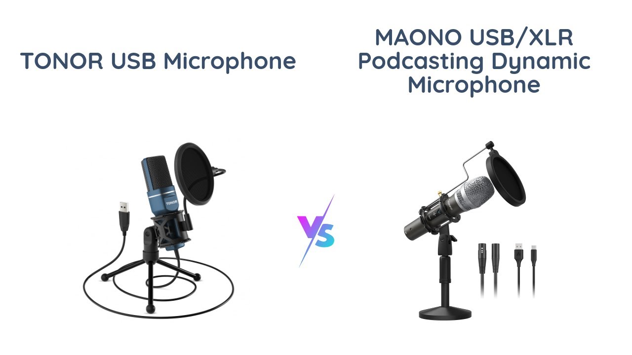 TONOR Vs MAONO USB Microphones Which Is The Best For Voice Recording TONOR Vs MAONO USB Microphones Which Is The Best For Voice Recording