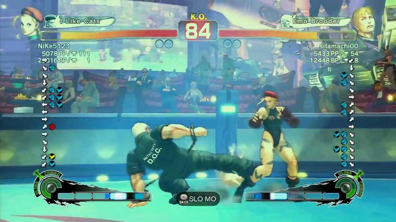 Super Street Fighter IV AE2012 - sitamachi00 (Cody) Vs NiKe5123 (Cammy)