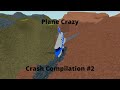 Plane crazy crash  emergency landing compilation roblox