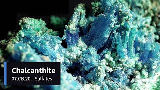 07.CB.20 - Chalcanthite ‐ #B25 - Minéraux