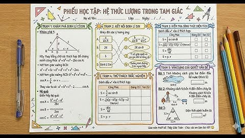 "Gemini Làm Phiếu Học Tập Giùm Bạn! Bí Quyết Soạn Nhanh – Chuẩn – Đẹp"