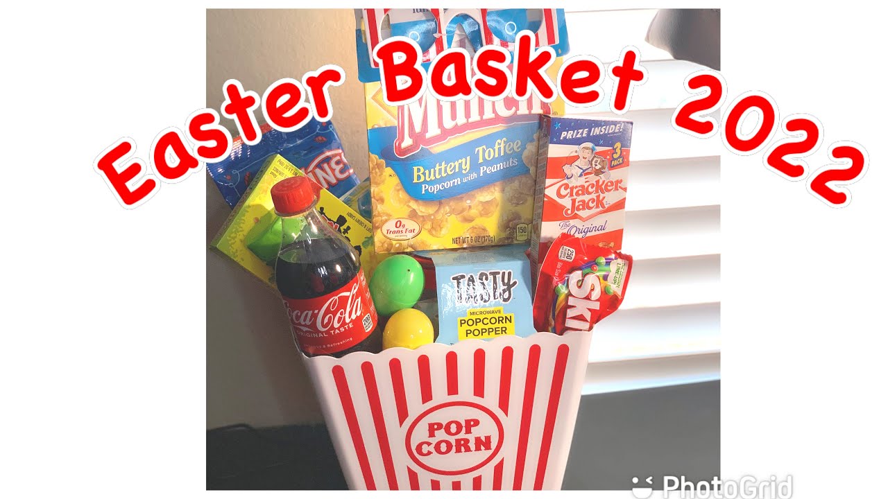 How to make a Movie Night Easter Basket 2022 YouTube