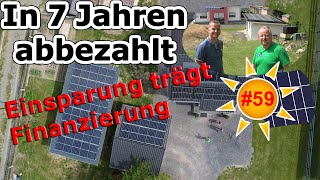 Deine Photovoltaik #59: Energiewende für lau - Einsparung trägt Finanzierungskosten!
