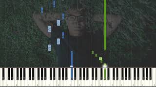 Luminous   Ludovico Einaudi   Easy Piano Tutorial   synthesia   piano facile