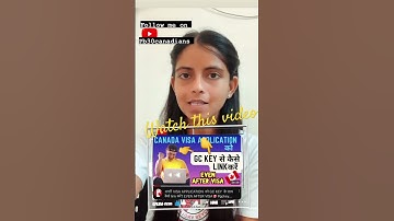 How to create GC KEY🇨🇦🔐#canada #immigration #gckey #indiatocanada #canadastudyvisa #pb30canadians