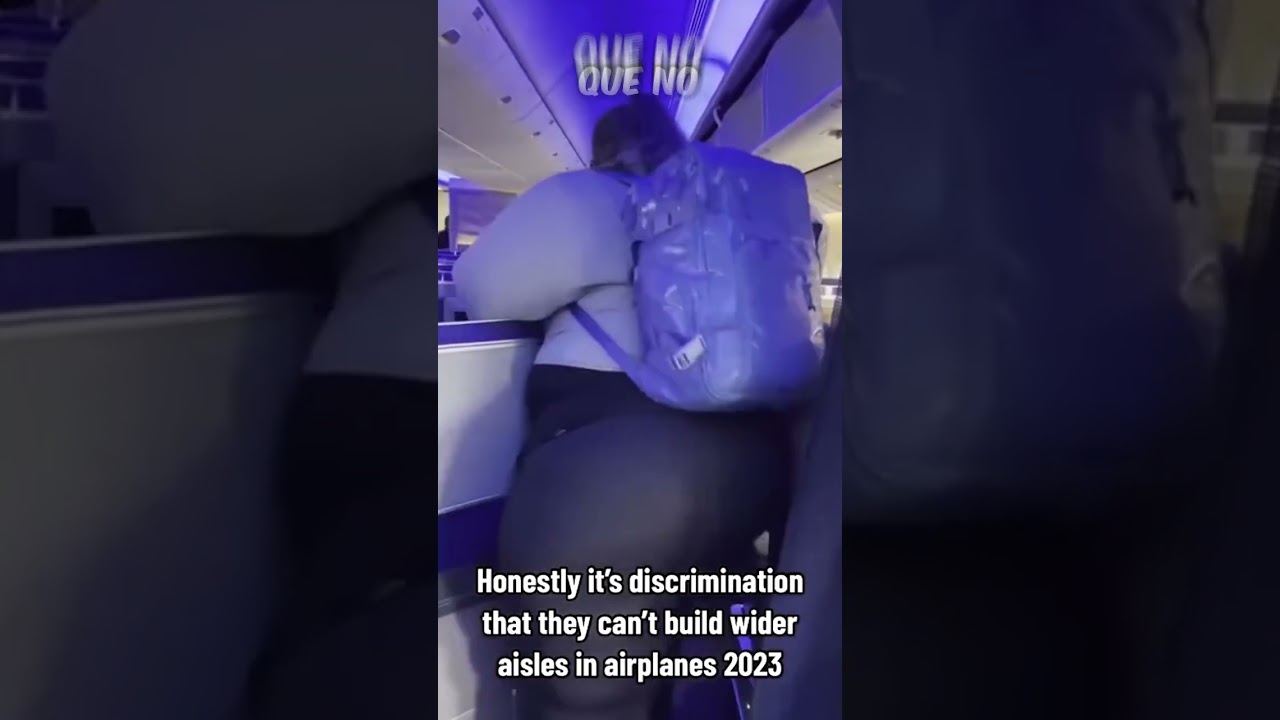 Influencer critica a las aerolíneas por ser muy gorda 🤔✈️￼ 