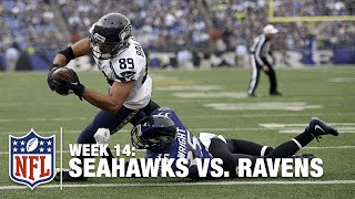 Russell Wilson's Laser Pass to Doug Baldwin for Red Zone TD! | NFL