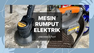 Unboxing & Test  Electric Grass Cutter  KEELAT 288V