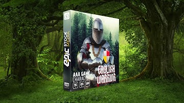 AAA Game Character English Warrior - Voice Sound Effects Library