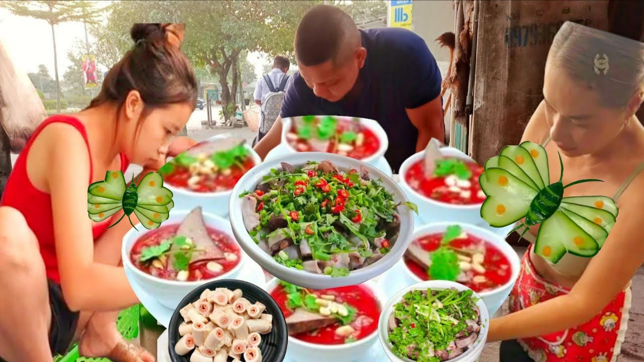 ĐỘT NHẬP QUÁN TIẾT CANH CHÁO LÒNG Ở TỪ SƠN NÓNG NHẤT TRONG NGÀY THU HÚT RẤT ĐÔNG MỌI NGƯỜI ĐẾN