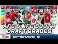 🚨LIVE: AFC &amp; NFC South Team Draft Grades | NFL Rush - EP.8