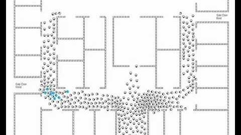 Evacuation Elderly in a group