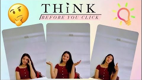 THINK BEFORE YOU CLICK!  (E-TECH 11)
