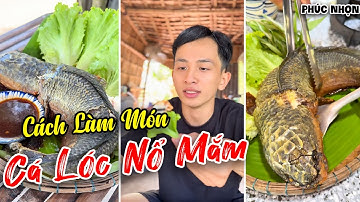 Anh Chị Thử Làm Món Cá Lóc Nổ Nước Mắm Siêu Thơm Ngon Không Có Bị Mặn Đâu Nha | Phúc Nhọn