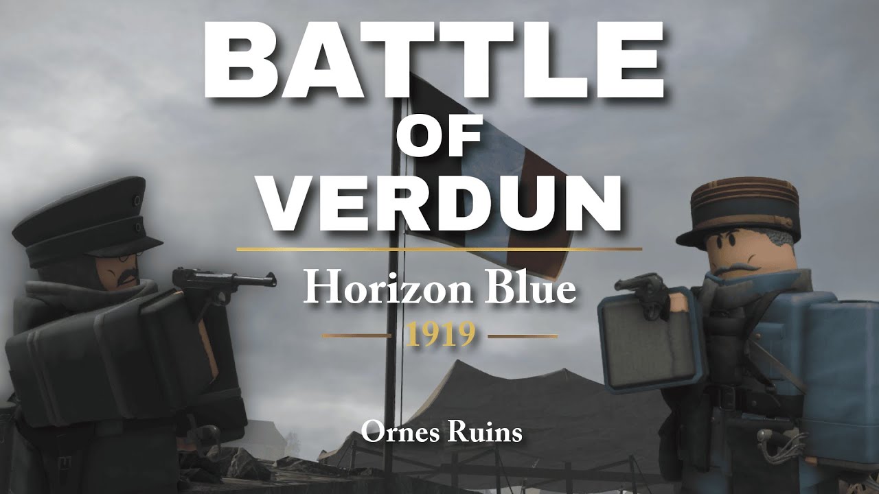This Roblox WW1 Game Feels Like a Real Battlefield [Horizon Blue 1919]