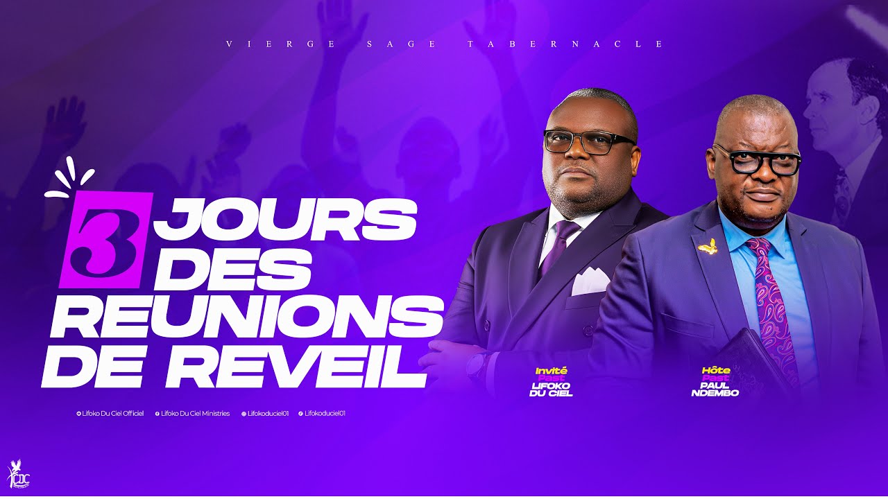 Past Lifoko du ciel | Le secret de l'exaussement | Vierge sage tabernacle Kinshasa  past Paul Ndembo