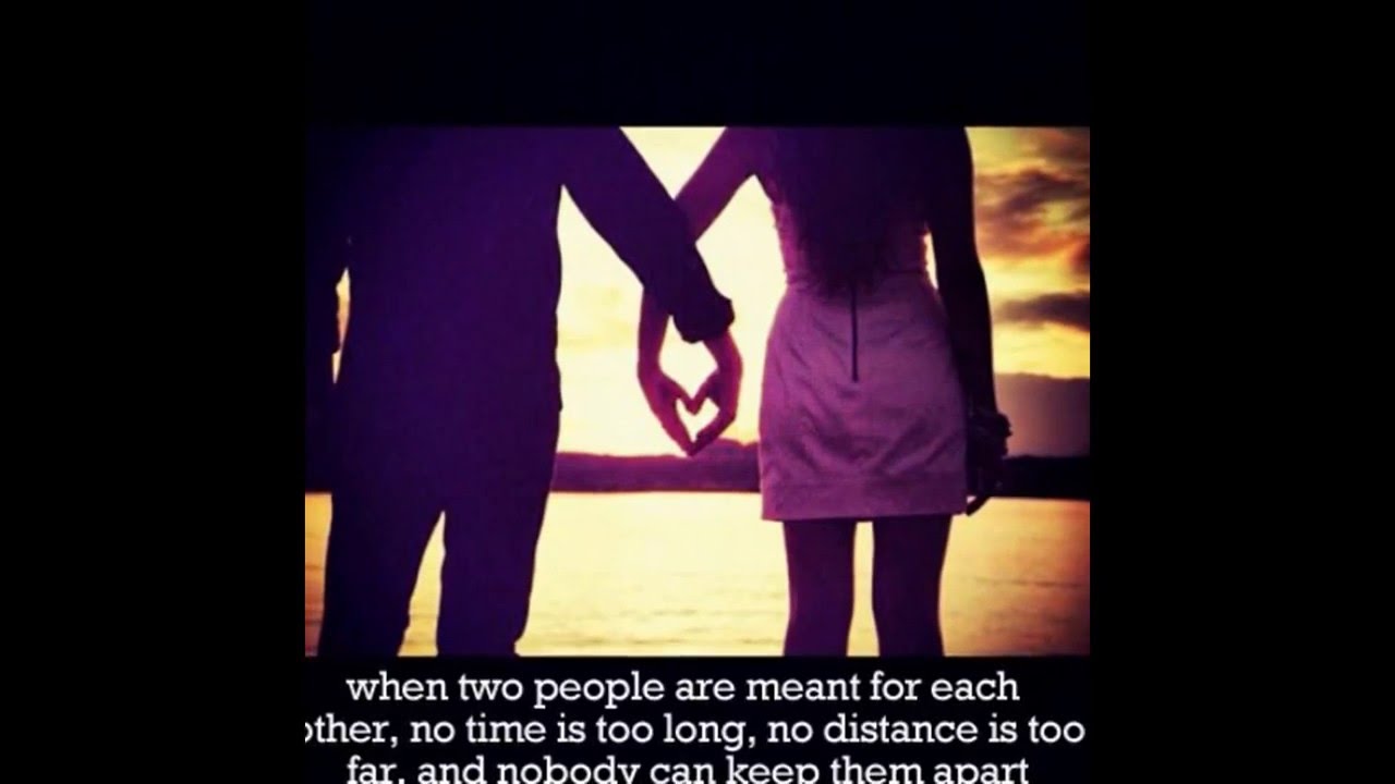 Meant for each other. Meant for each other