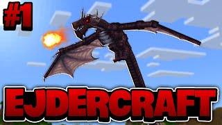 EJDERLERİN ARASINA DÜŞTÜM!! | Minecraft EjderCraft | #1