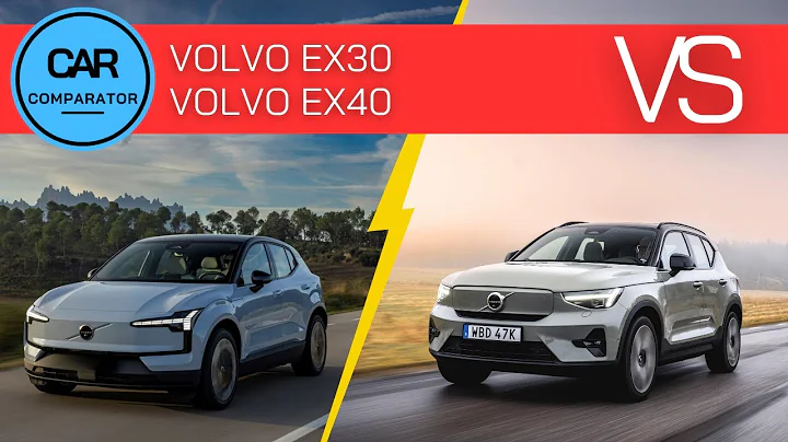 Volvo EX30 vs EX40: A detailed faceoff of size, specs, and pricing!