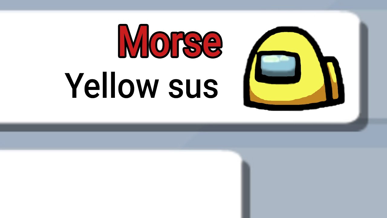 Among Us Yellow Sus