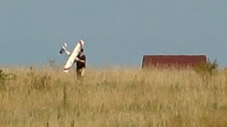 E-flite Apprentice Crash - Joab Sings - Behind the Scenes