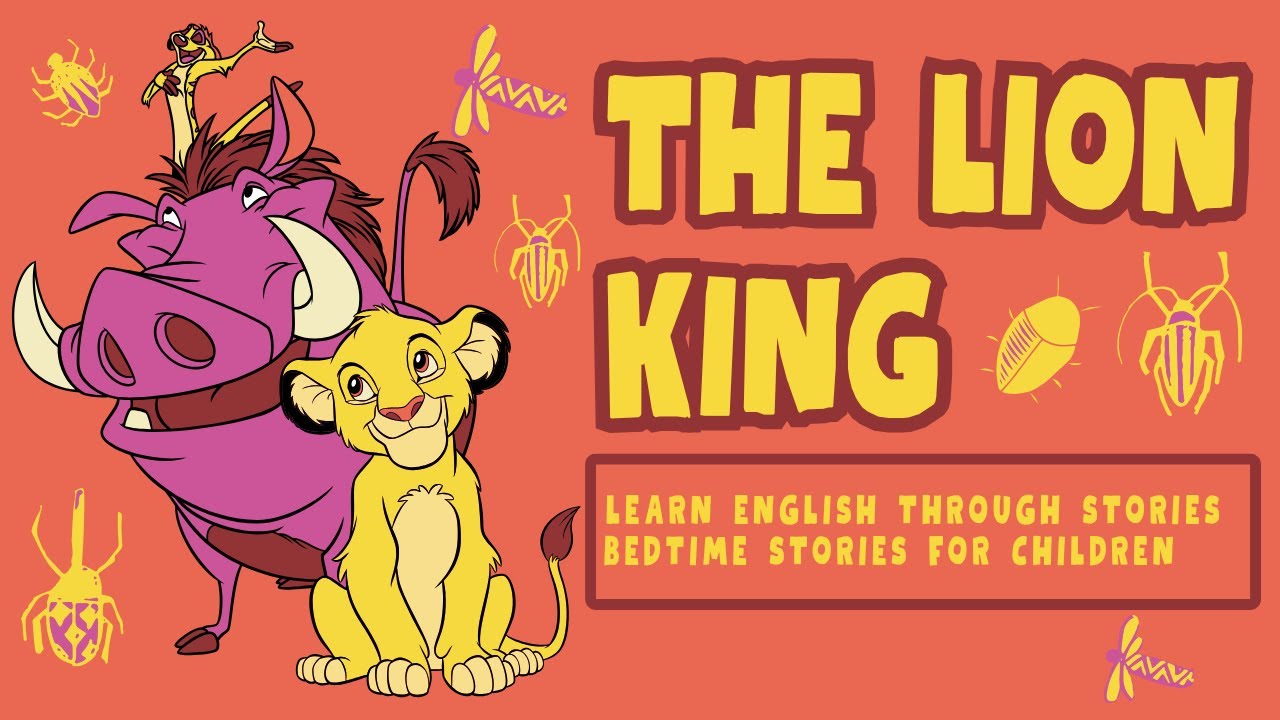 The Lion King Story for Kids | Learn English with Simba's Adventure 🦁 Bedtime Story for toddlers