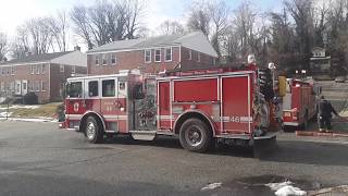 [BCFD] Engine 46, Truck 18, and Batallion Chief 5 Returning