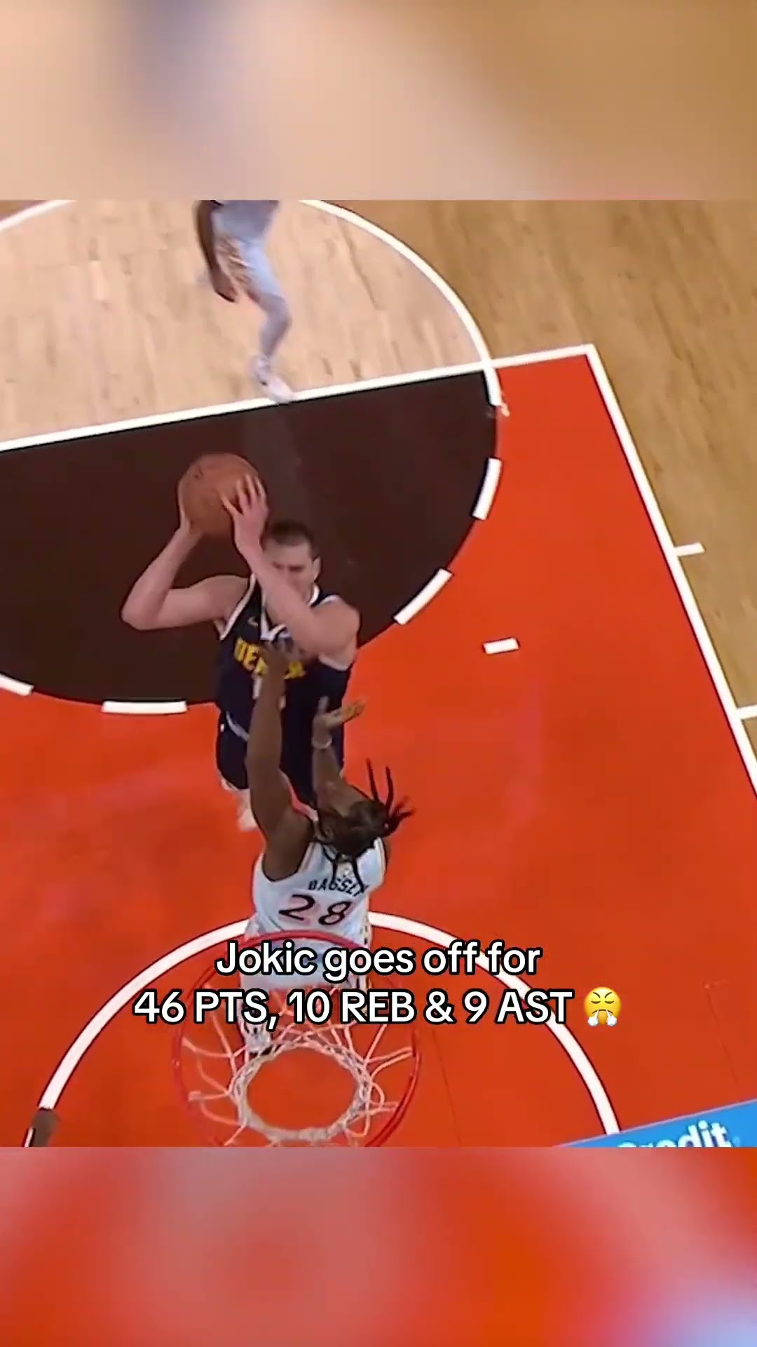 Jokic had his way in the Nuggets' win over the Spurs ?