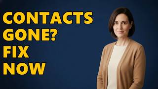 How To Recover Contacts After A Software Update? screenshot 1