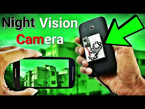 How To Make Infrared Night Vision Camera from Any Mobile Phone
