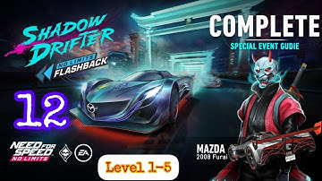 Need For Speed: No Limits | 2008 Mazda Furai 🚘 Shadow Drifter | Complete Special Event Day 1 @gaming