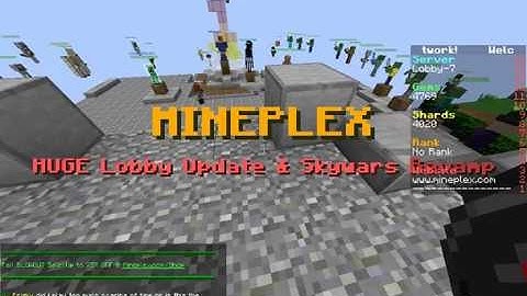 Mineplex short gameplay | bawk bawk commands | Minecraft