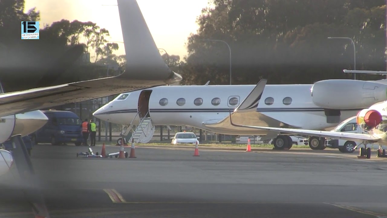 'Hollywood actress Natalie Portman arrives Sydney on Gulfstream to film THOR' - | 15MOF