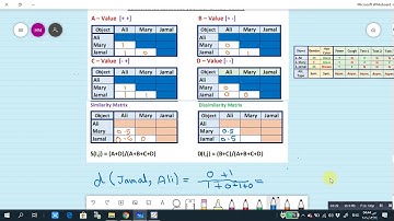 Data Mining-Lecture 02-Part 5-Proximity Measure for Binary Attributes