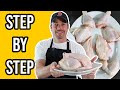 How To Cut A Whole Chicken | 8 Pieces