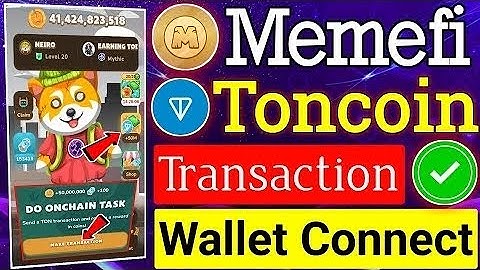 👉 memefi new update 🔥। memefi ton transaction । memefi wallet connect । memefi ton wallet connect