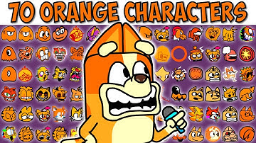 FNF Character Test | Gameplay VS My Playground | ALL Orange Test