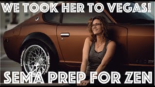 SEMA Prep for DatZen! - In the shop with Emily EP 39